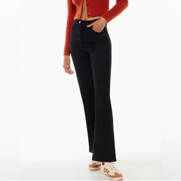 Aritzia Pants - 🖤 Wilfred Free Black Denim Trouser Pants 🖤